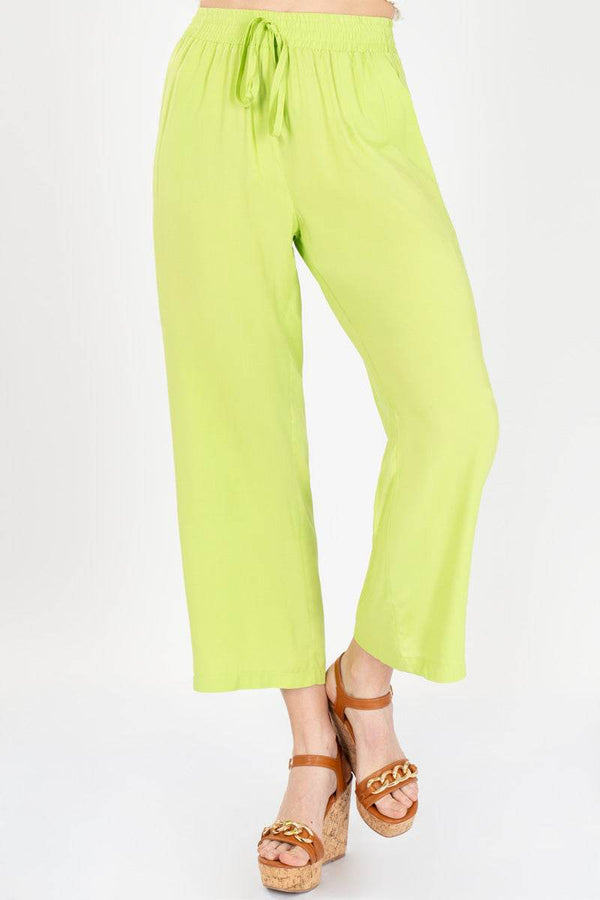 Pantalón liso con jareta - Santory Ropa  (7417450463299)
