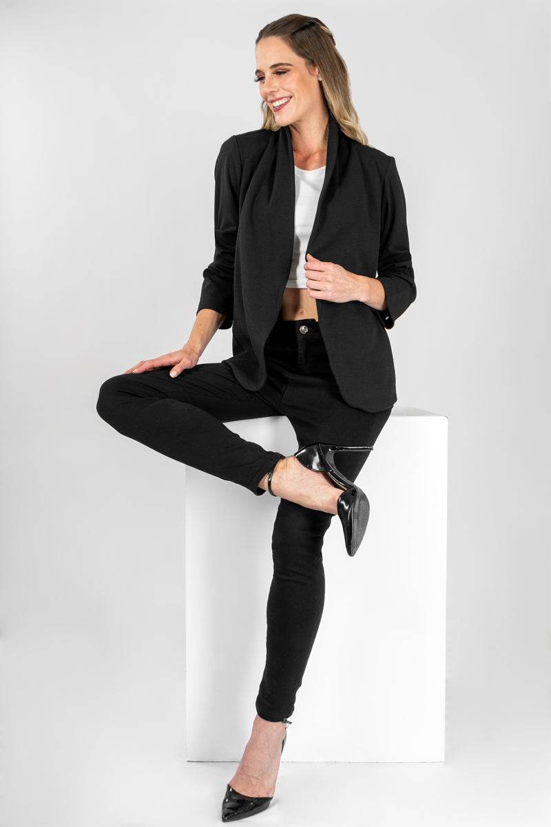 Jeans skinny tiro medio - Santory Ropa  (6879333679171)