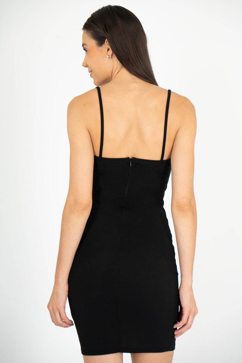 Vestido con cinta de brillantes - Santory Ropa  (7463649476675)