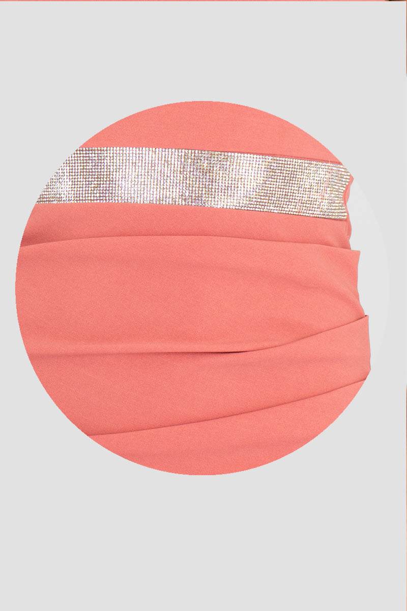 Vestido con cinta de brillantes - Santory Ropa  (7463649476675)