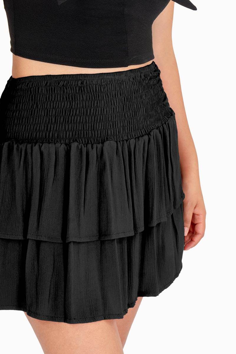 Falda con olanes - Santory Ropa  (7463730282563)