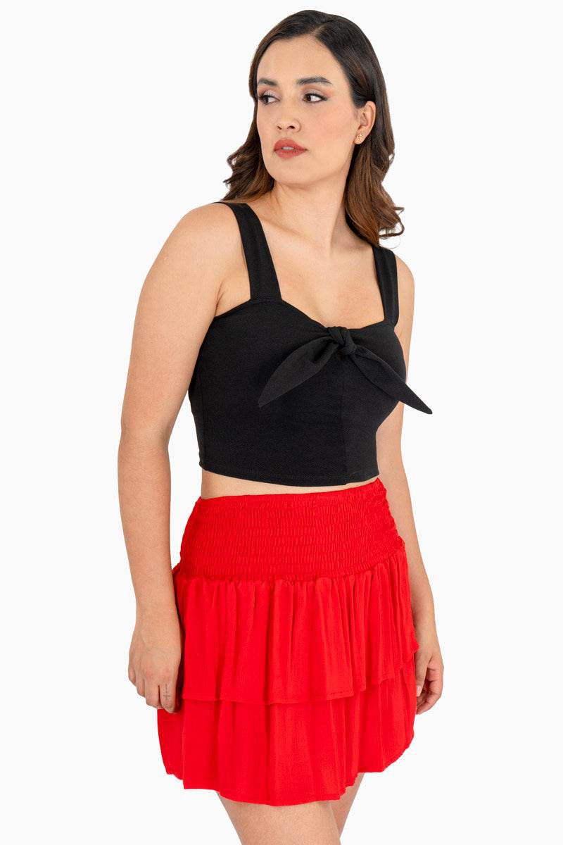 Falda con olanes - Santory Ropa  (7463730282563)
