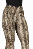 Legging Animal Print Acampanado para Mujer