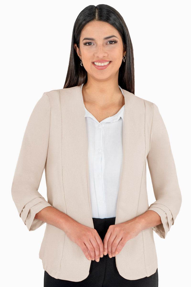 Saco con pliegues en manga - Santory Ropa  (7467150770243)