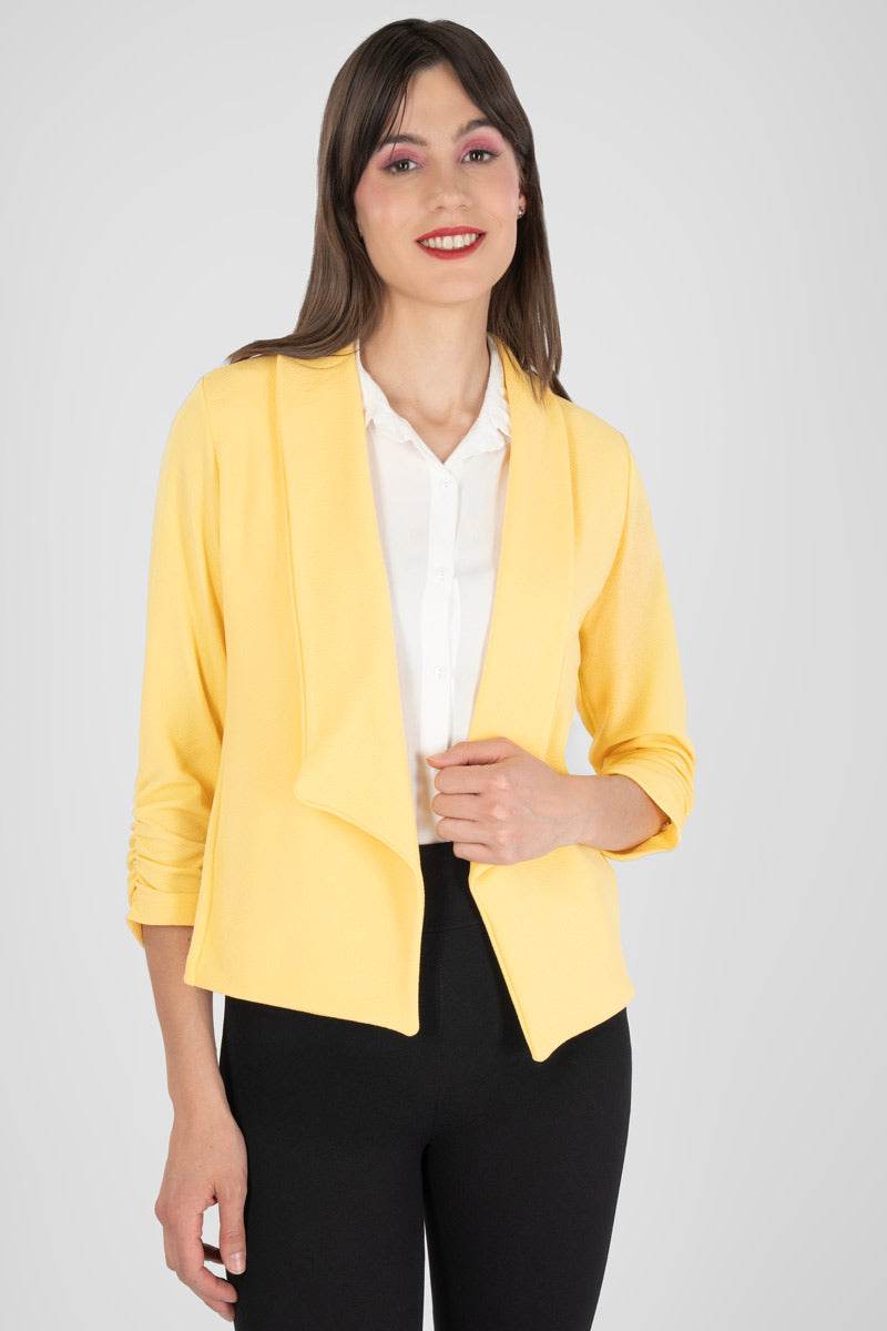 Saco liso con plisado - Santory Ropa  (7417332465731)