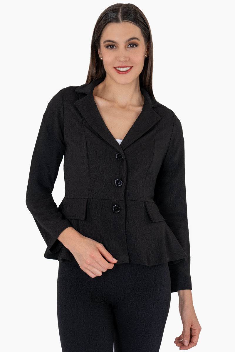 Saco con plisado en espalda - Santory Ropa  (7467150639171)