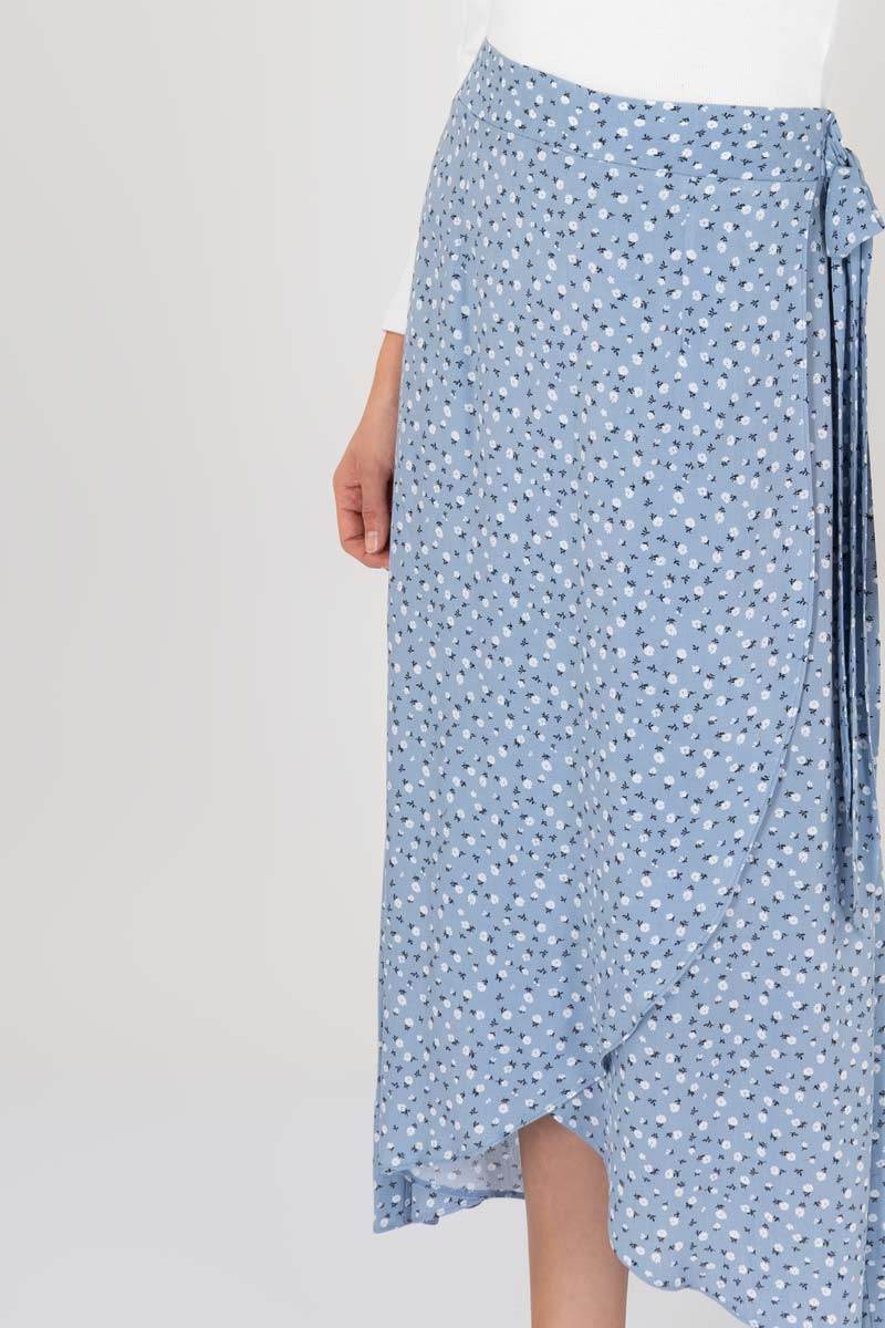 Falda envolvente con amarre - Santory Ropa  (7467150606403)