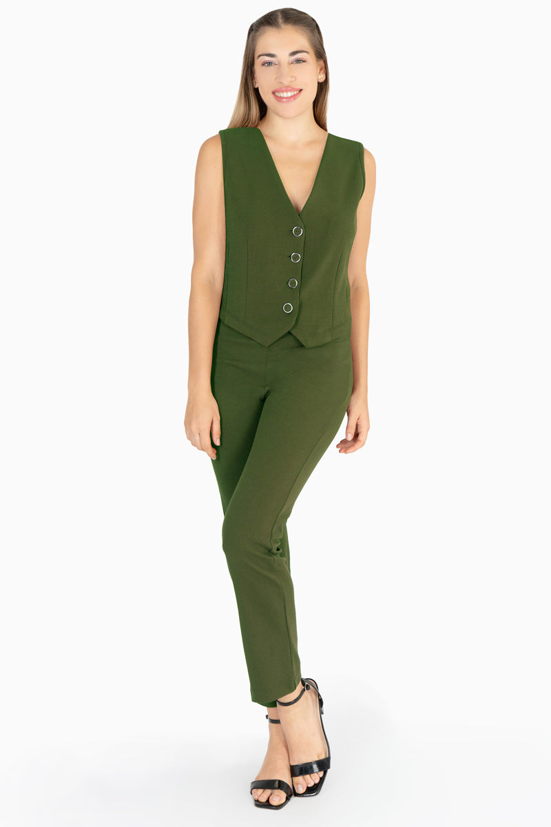 Conjunto de chaleco y pantalón