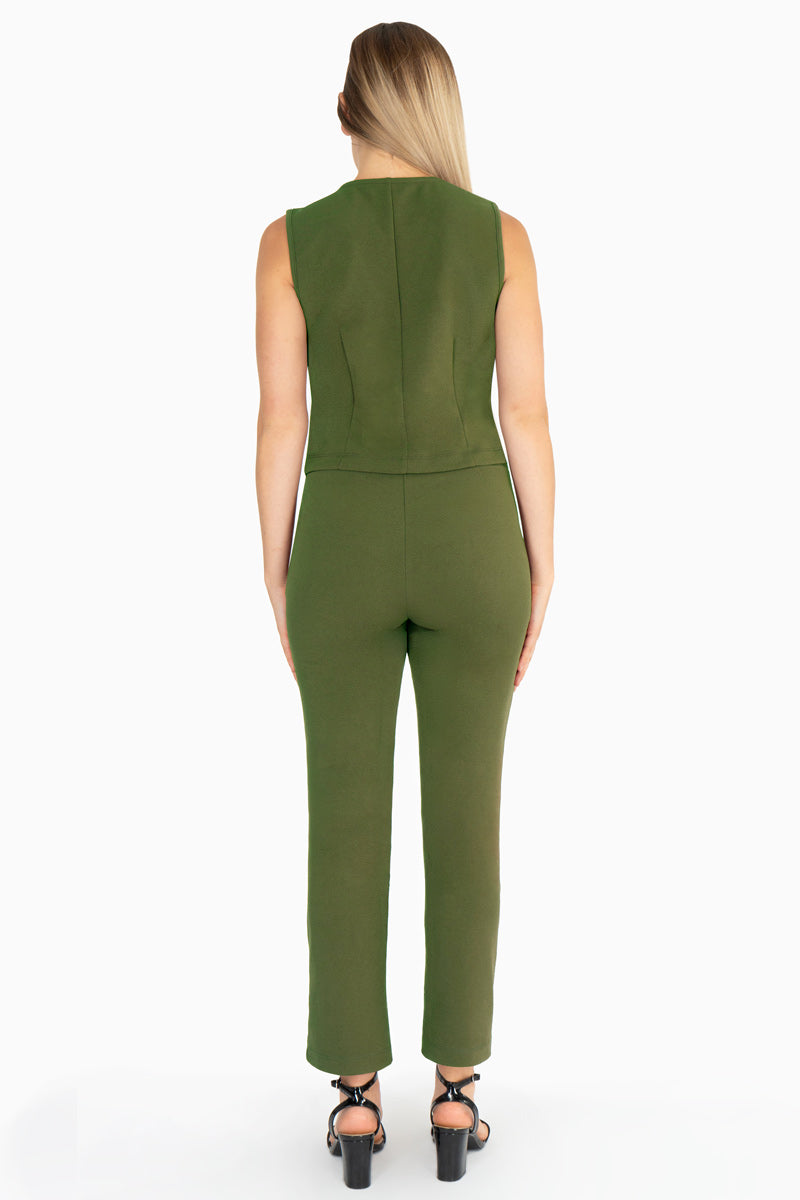 Conjunto de chaleco y pantalón