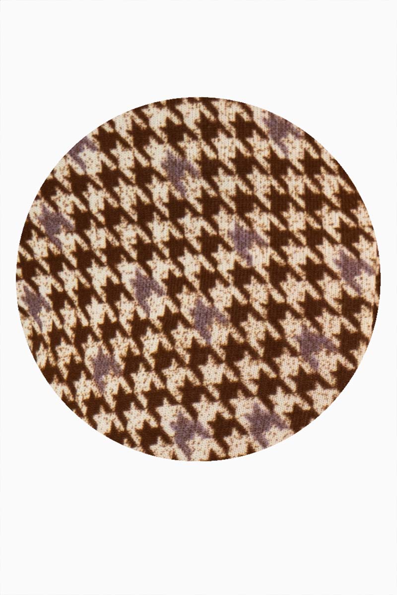 Pantalón de cuadros pierna ancha