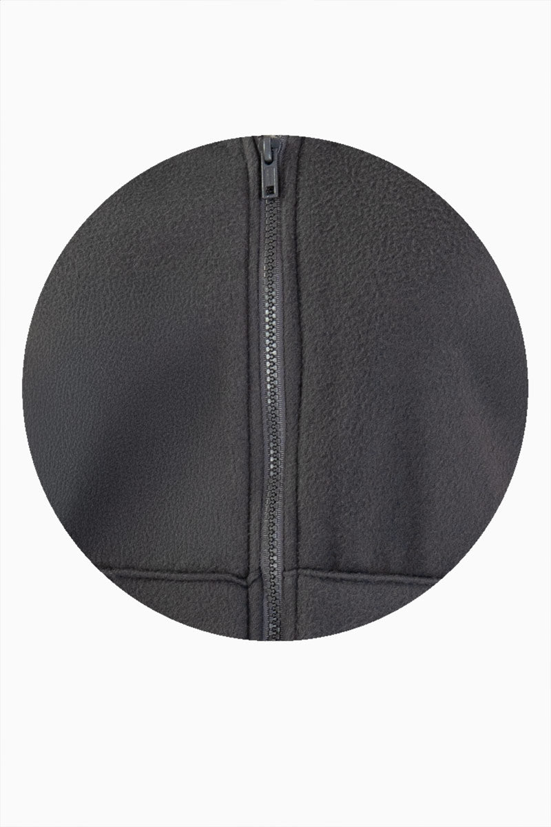 Chaleco polar con cierre