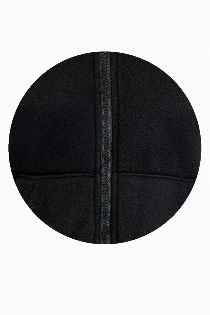 Chaleco polar con cierre