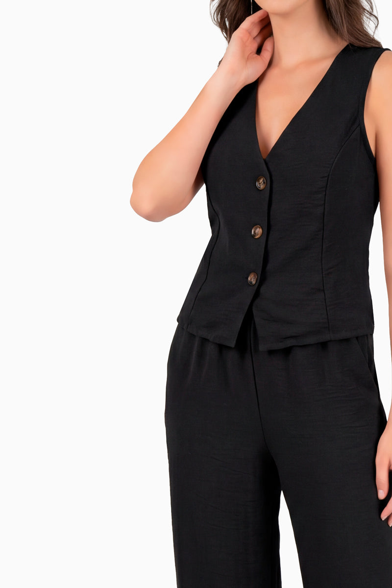 Conjunto de chaleco y pantalón