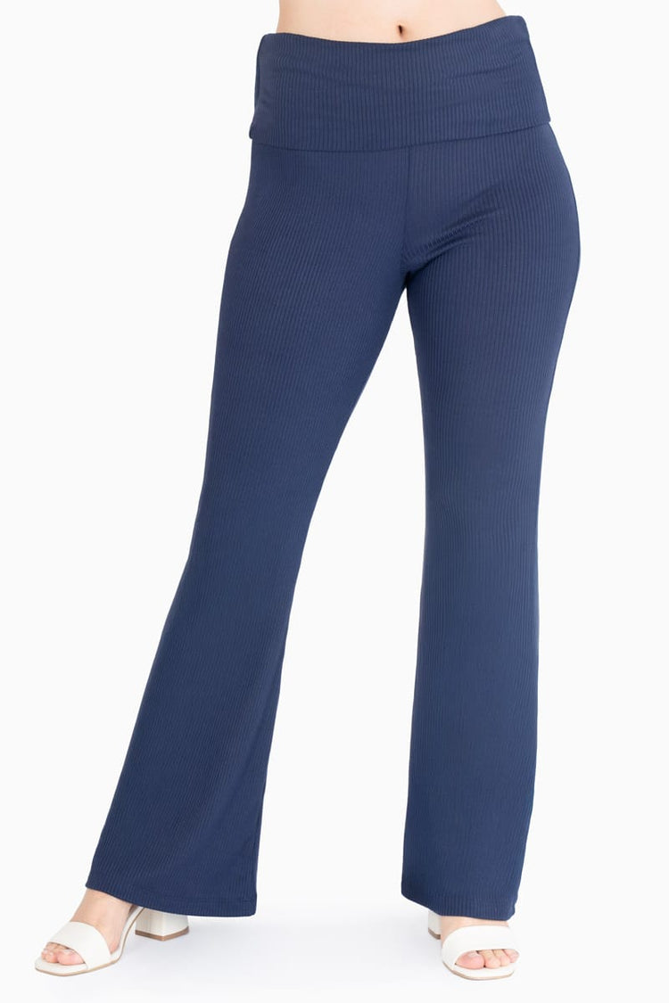 Legging con pretina doble