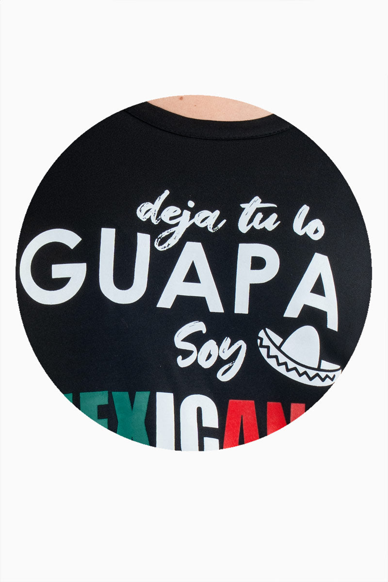 Playera manga corta estampado mundial