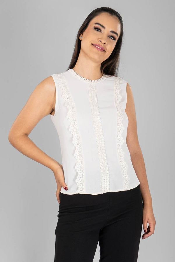 Blusa sin mangas con crochet (6934934782019)