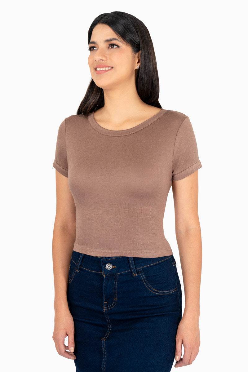 Playera lisa manga corta - Santory Ropa  (7452693692483)