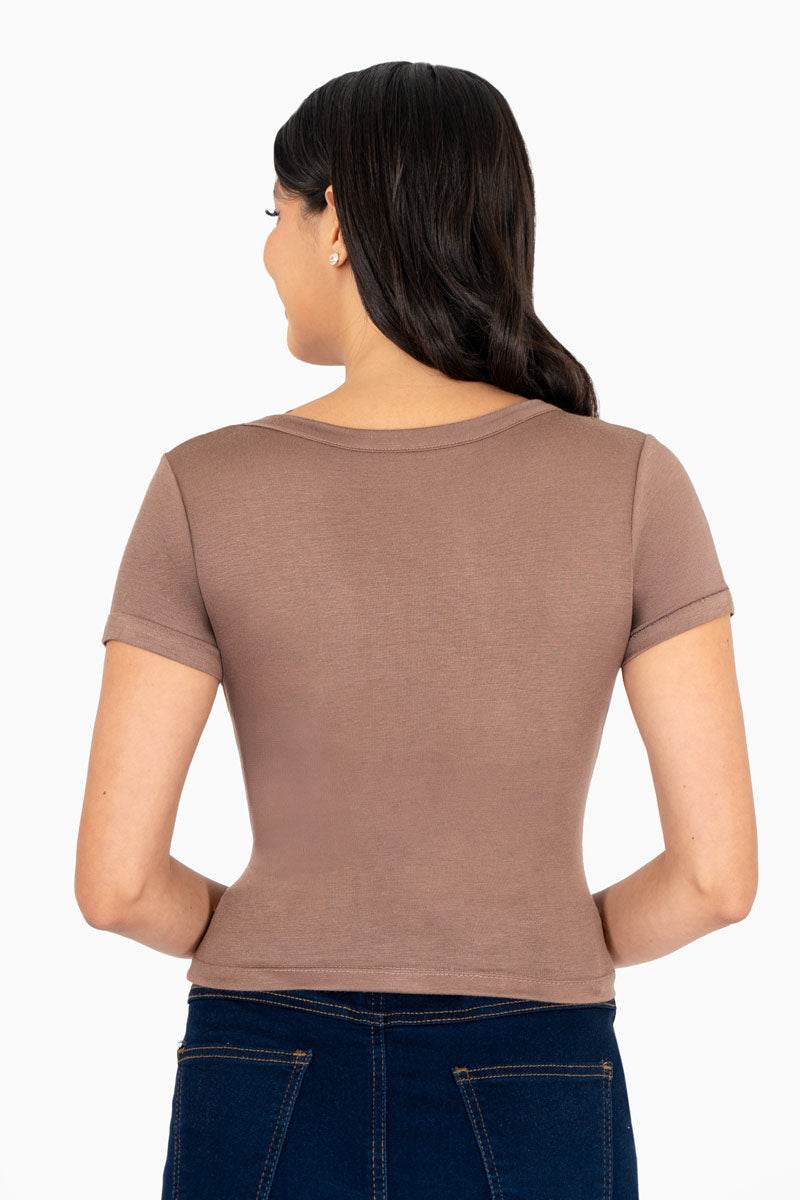 Playera lisa manga corta - Santory Ropa  (7452693692483)