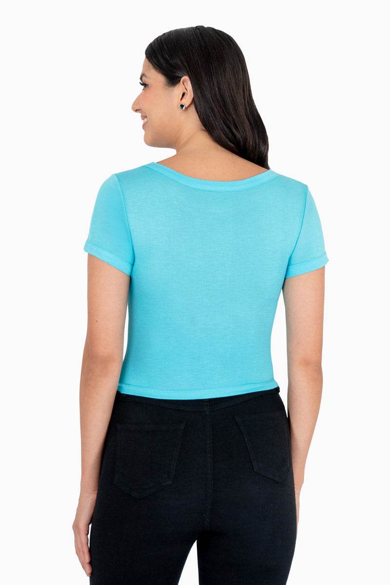 Playera lisa manga corta - Santory Ropa  (7452693692483)