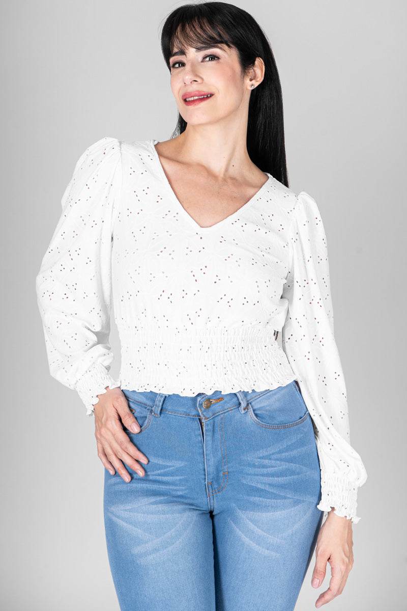 Blusa manga larga - Santory Ropa  (7393652080707)