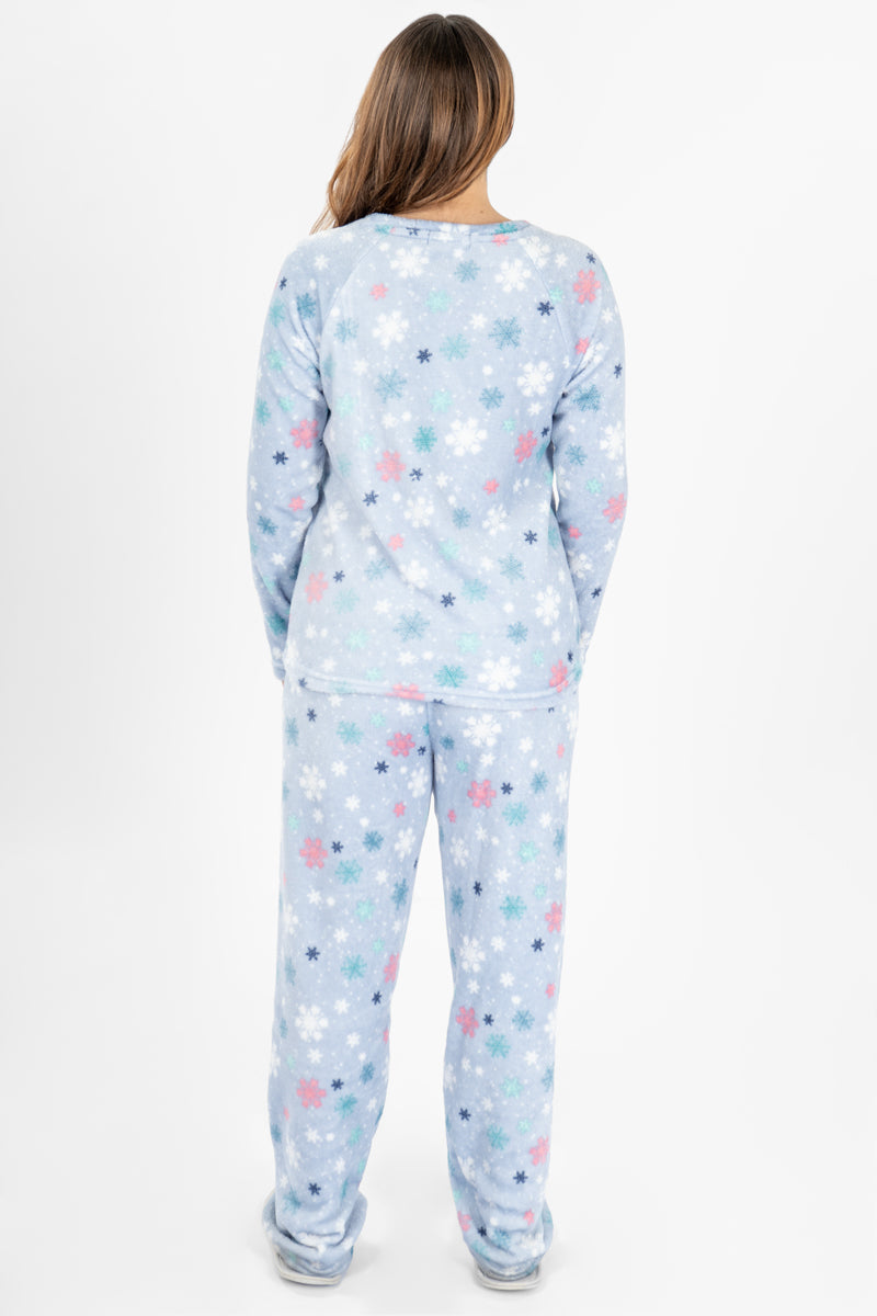 Pijama con copos de colores (6942755782723)