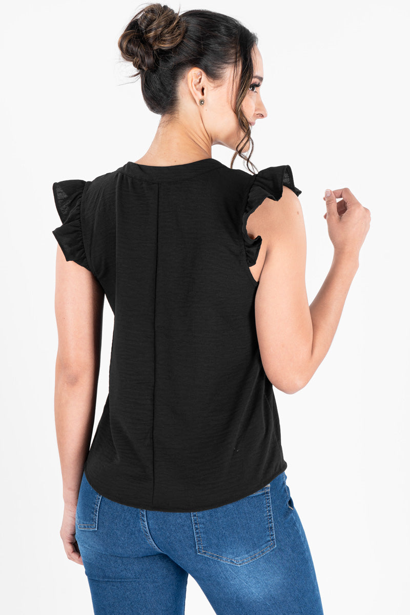 Blusa sin mangas y con olanes (6963502448707)