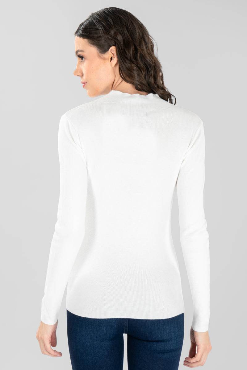 Suéter tejido cuello alto - Santory Ropa  (7435763908675)