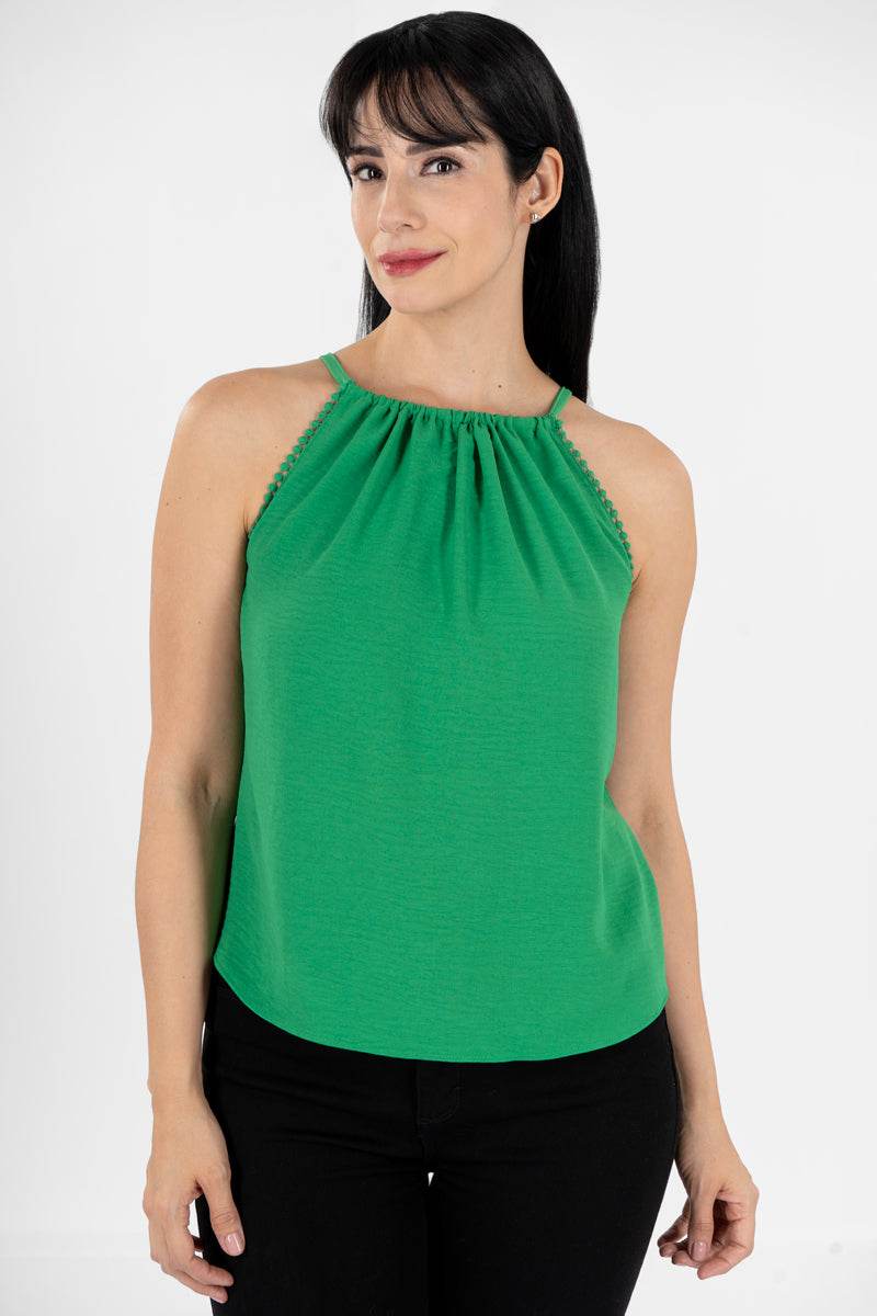 Blusa lisa tipo halter - Santory Ropa  (6983725973571)