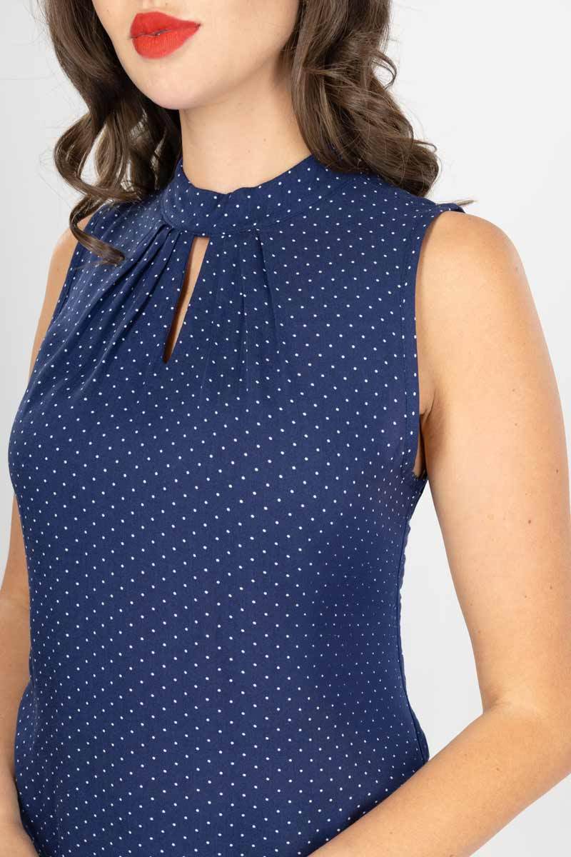 Blusa sin mangas con amarre - Santory Ropa  (7391891980355)