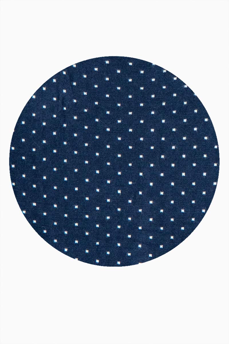 Suéter navideño reno y árbol con puntos