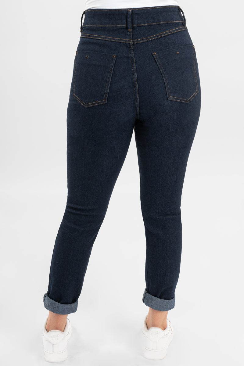 Jeans con bolsa de parche - Santory Ropa  (6664352759875)