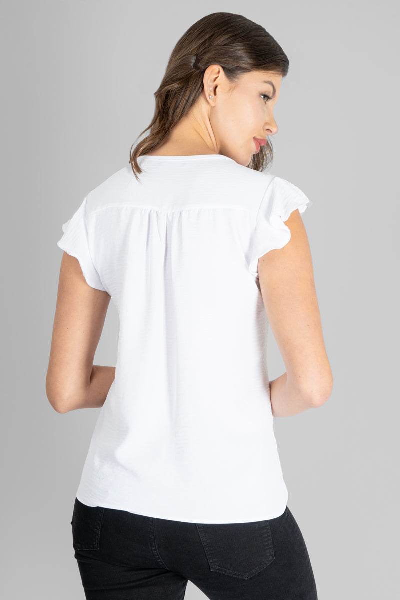 Blusa escote v lisa - Santory Ropa  (7395796090947)