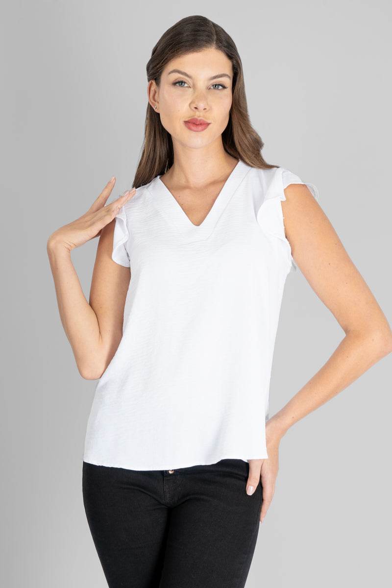 Blusa escote v lisa - Santory Ropa  (7395796090947)