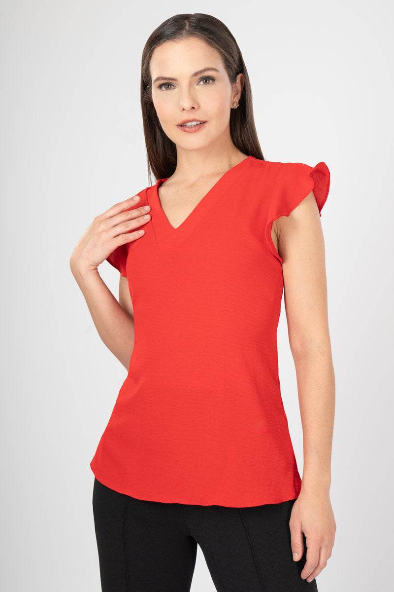 Blusa escote v lisa - Santory Ropa  (7395796090947)
