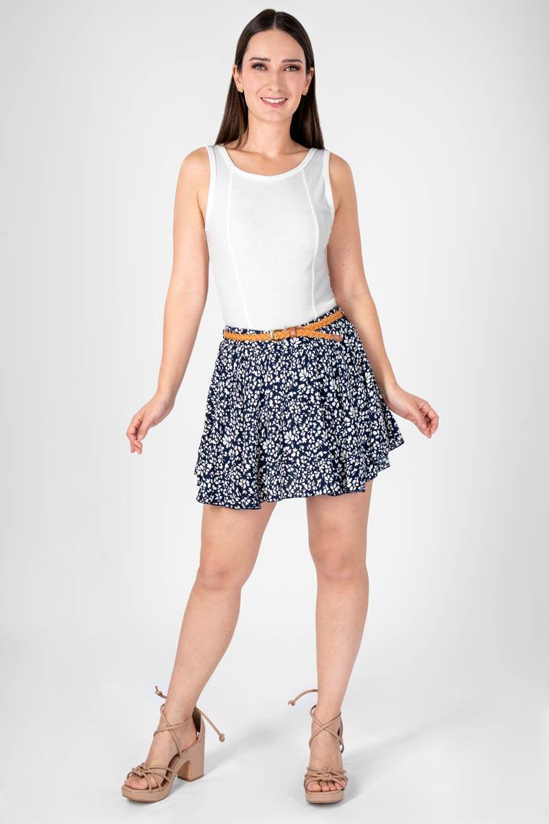 Short amplio estampado - Santory Ropa  (7406861942851)