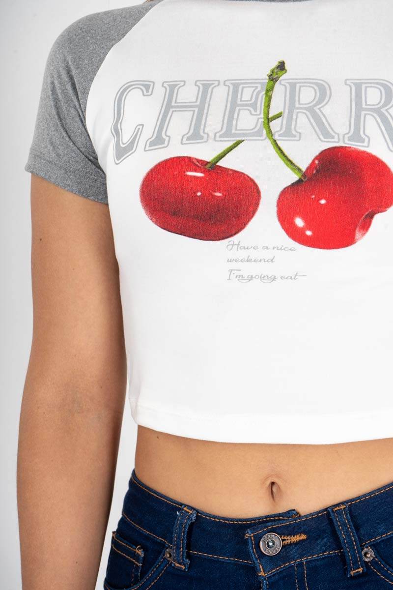 Playera manga corta ranglan - Santory Ropa  (7375420194883)