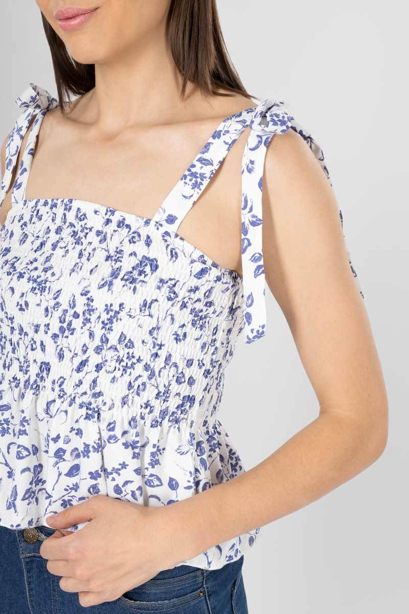 Blusa estampada de tirantes - Santory Ropa  (7383734812739)