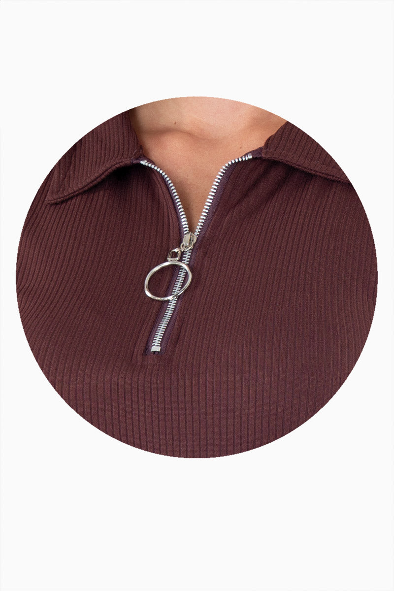 Vestido manga corta tipo polo