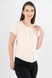 Blusa manga corta con tablones (7287300948035)