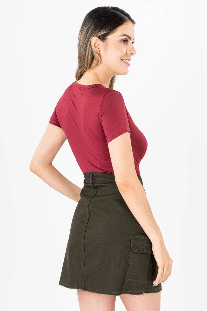 Playera estampada manga corta - Santory Ropa  (7307413225539)