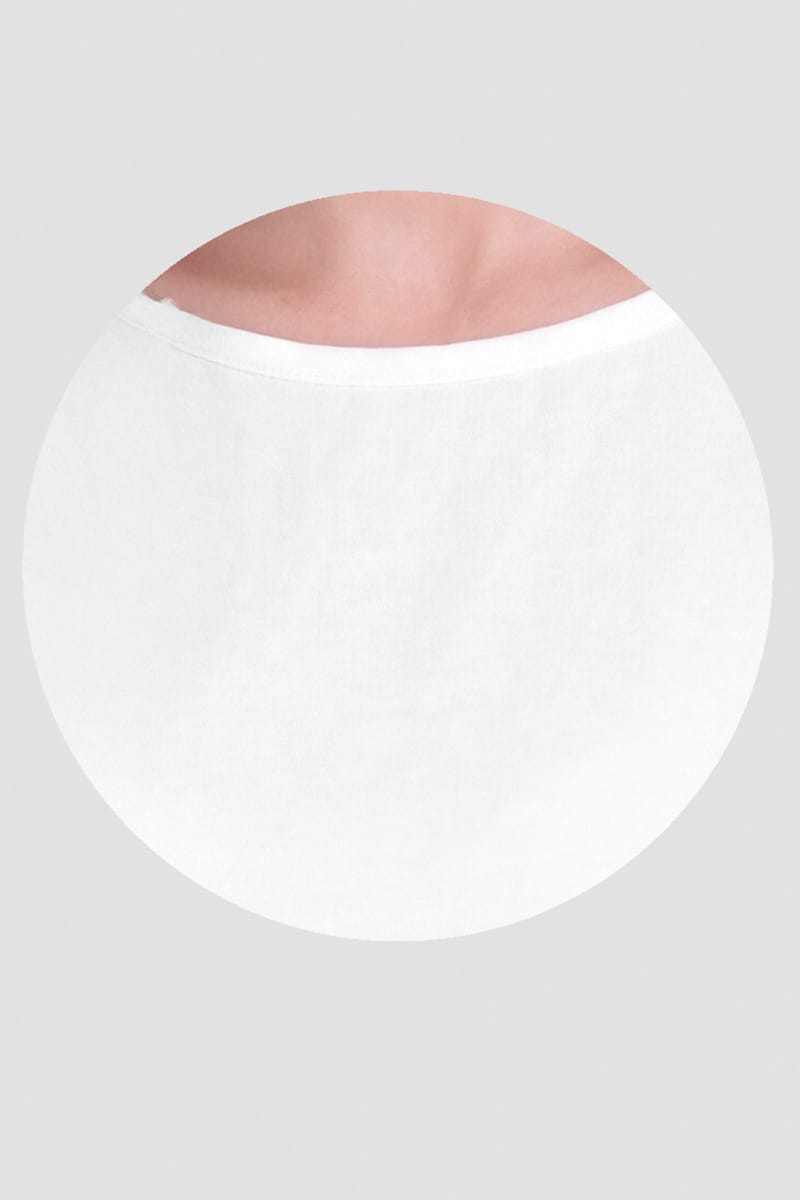 Blusa manga corta con elevador
