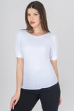 Blusa con collar manga corta - Santory Ropa  (7467150442563)