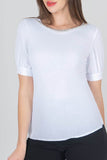 Blusa con collar manga corta - Santory Ropa  (7467150442563)