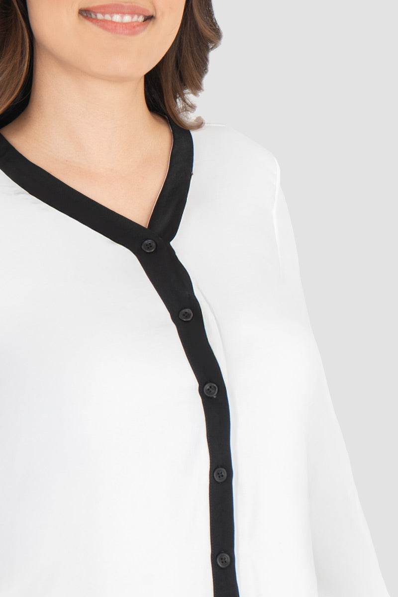 Blusa lisa manga larga - Santory Ropa  (7467150409795)