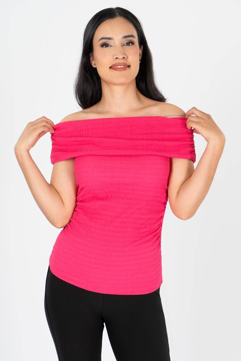 Blusa hombros descubiertos - Santory Ropa  (7437318160451)