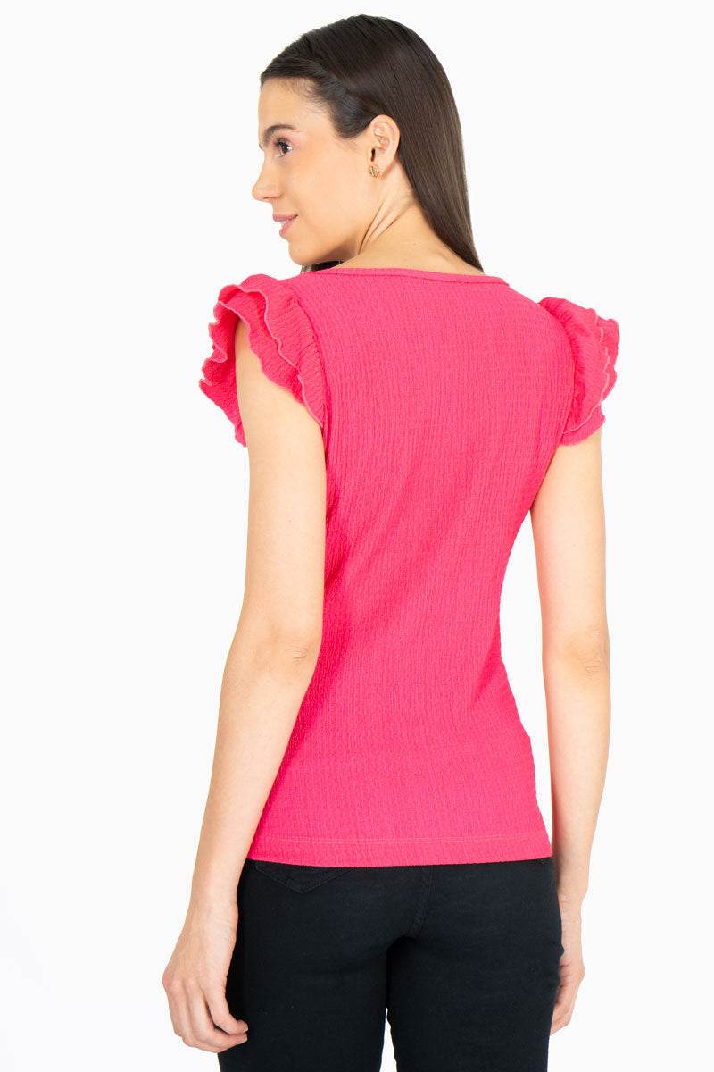 Blusa escote cuadrado lisa - Santory Ropa  (7463651541059)