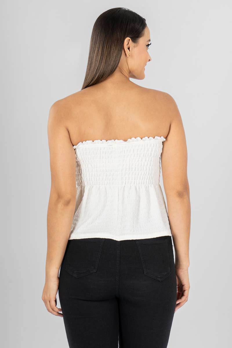 Blusa strapless - Santory Ropa  (7366158352451)