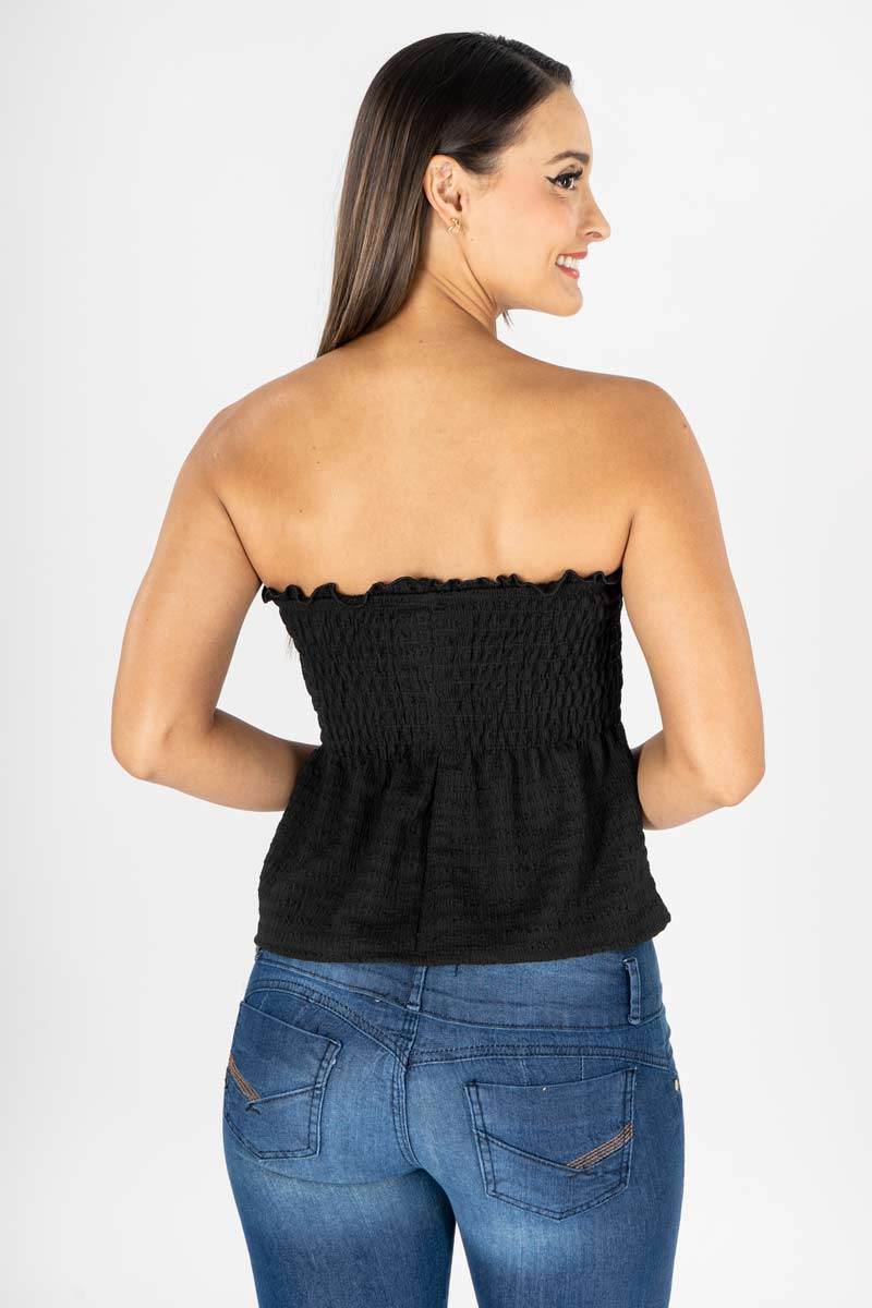 Blusa strapless - Santory Ropa  (7366158352451)