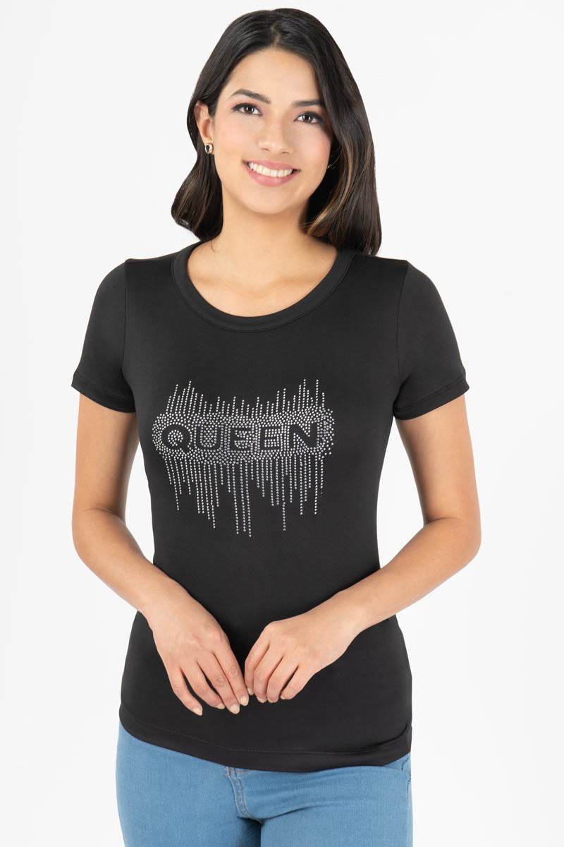 Playera escote redondo estampada - Santory Ropa  (7413716254787)