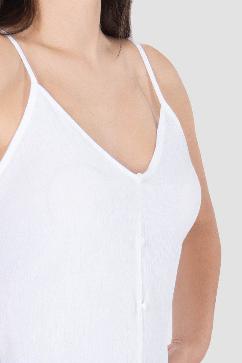 Blusa de tirantes con botones - Santory Ropa  (7458821406787)